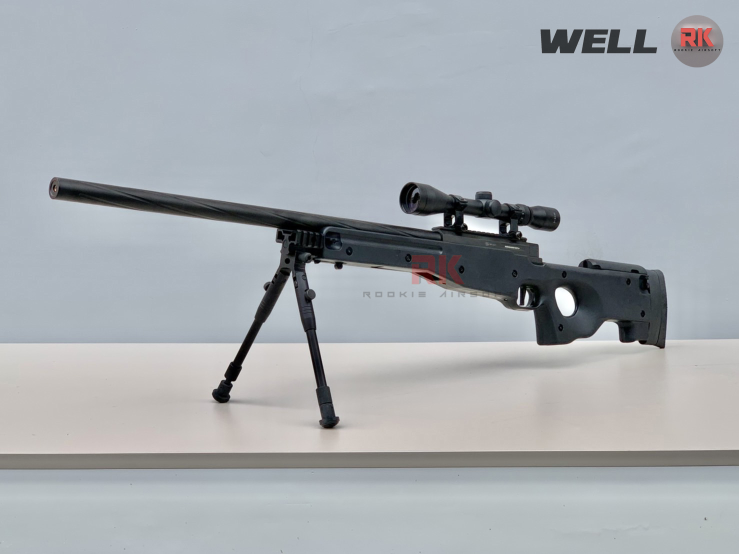 WELL MB01 Upgraded Version Sniper Rifle (Black)