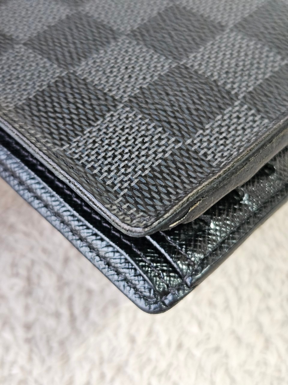 LV Multiple Damier Graphite Wallet