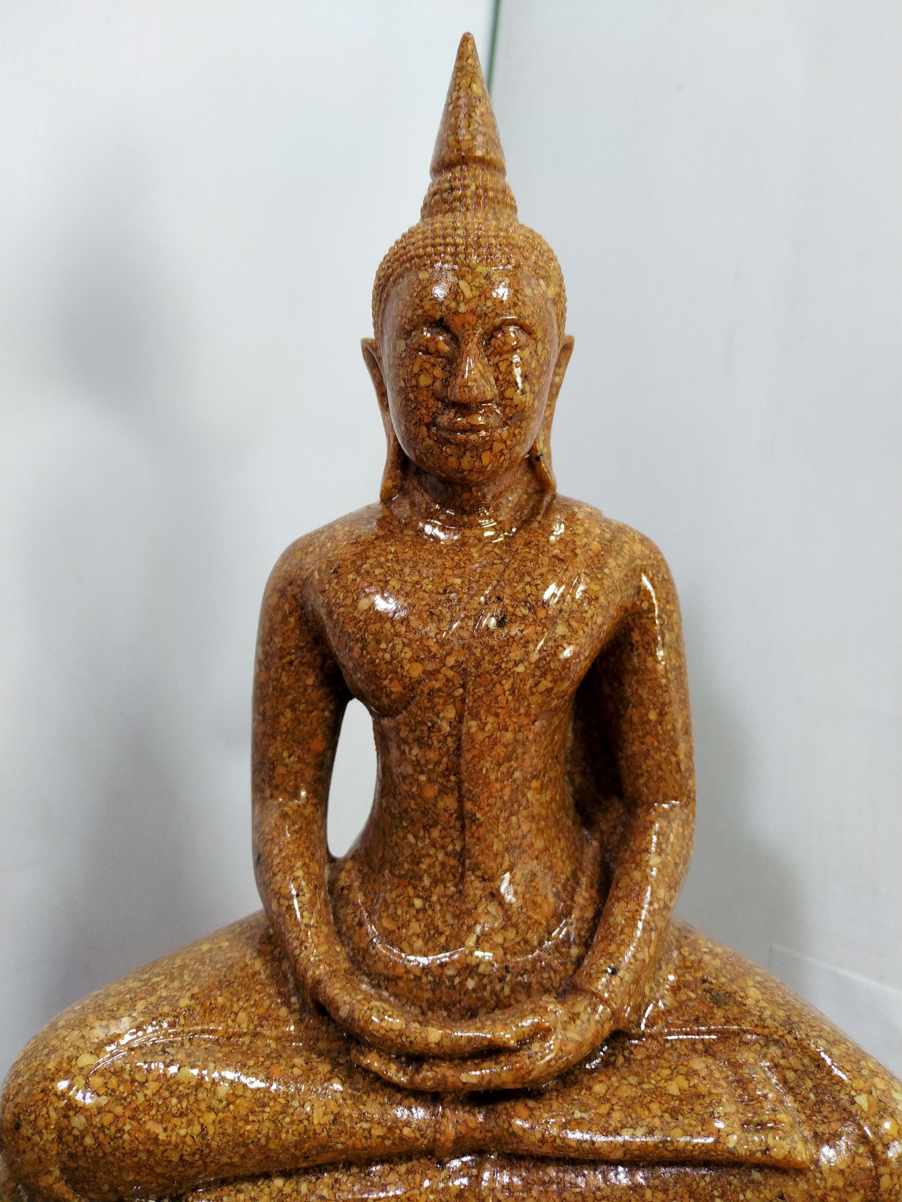 หลวงพ่อโสธร เนื้อกระเบื้องหลังคาโบสถ์ วัดโสธรฯ ฉะเชิงเทรา หน้าตัก 5 นิ้ว