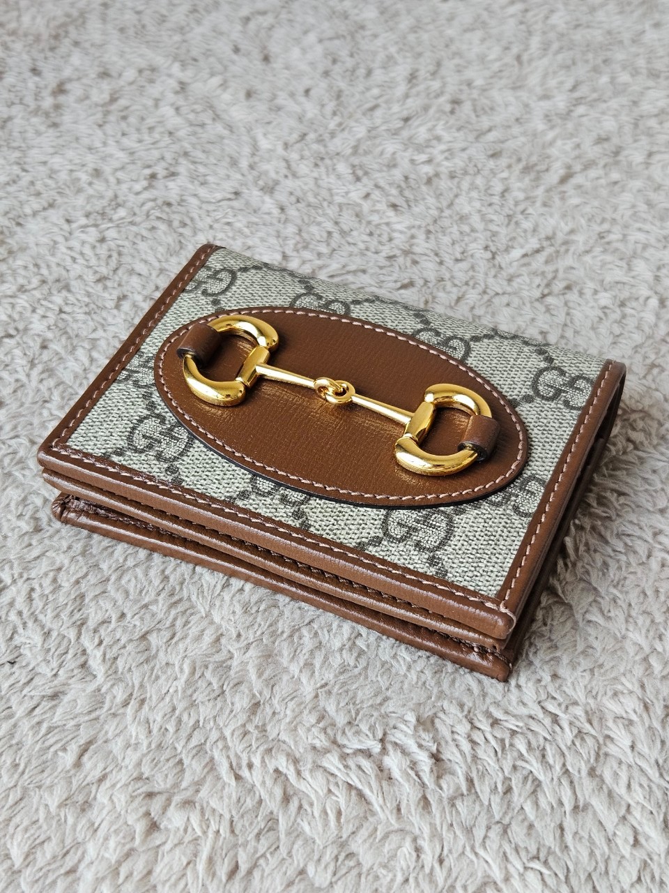 Gucci Horsebit Card Case Wallet