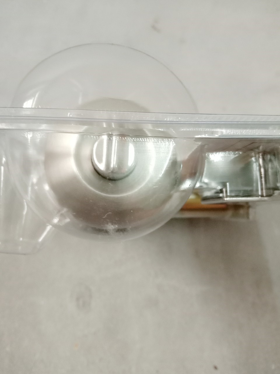 ลูกบิดประตูห้องทั่วไป หัวกลมด้าน RMI #3100 SR อัดแผง