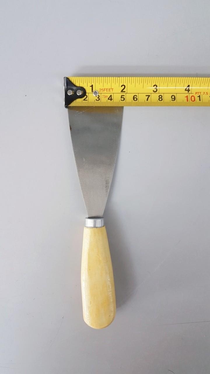 เกียงโป้วสีรุ่นประหยัด (คละสี) ด้ามไม้/ด้ามพลาสติก