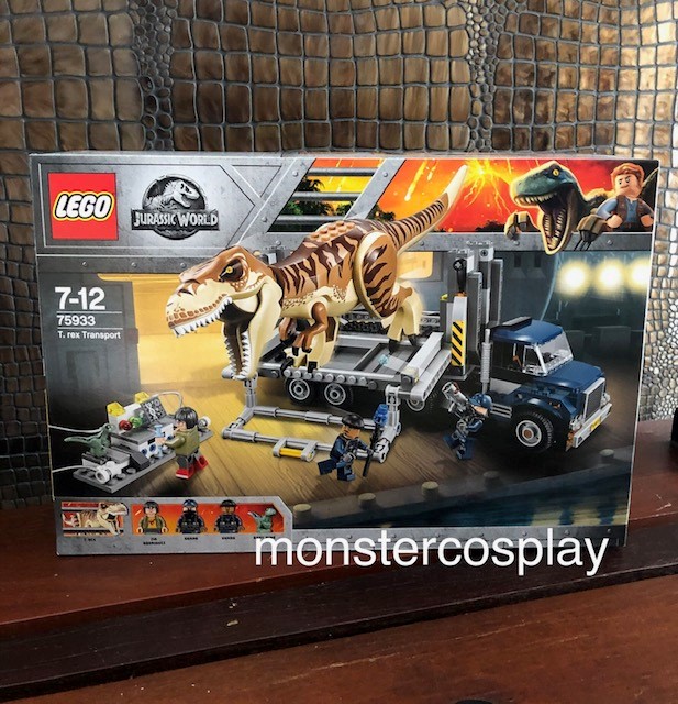Lego Jurassic World T.Rex Transport 75933 เลโกแท้ ของเล่น ของสะสม