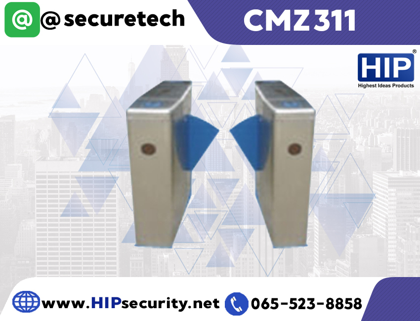HIP ระบบประตูโรงงาน Turnstile รุ่น CMZ311