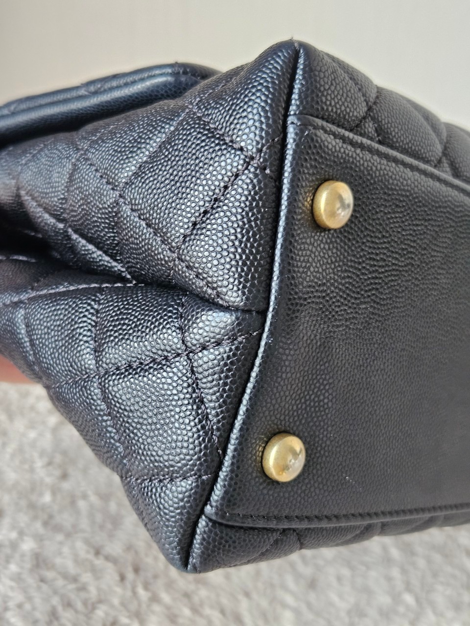 Chanel Coco 10.5 Caviar Lizard holo26