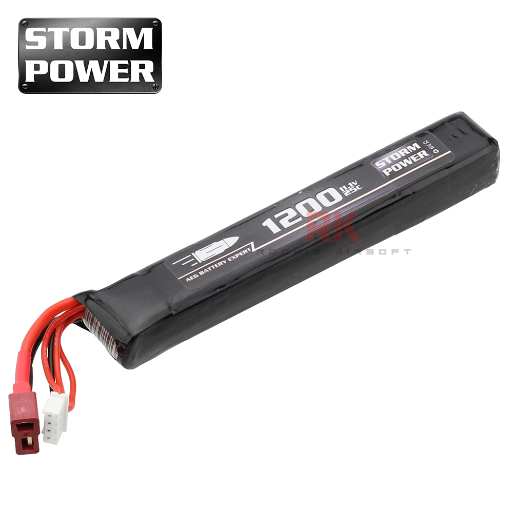 Storm Power 11.1V 1200mAh 25C (Deans)
