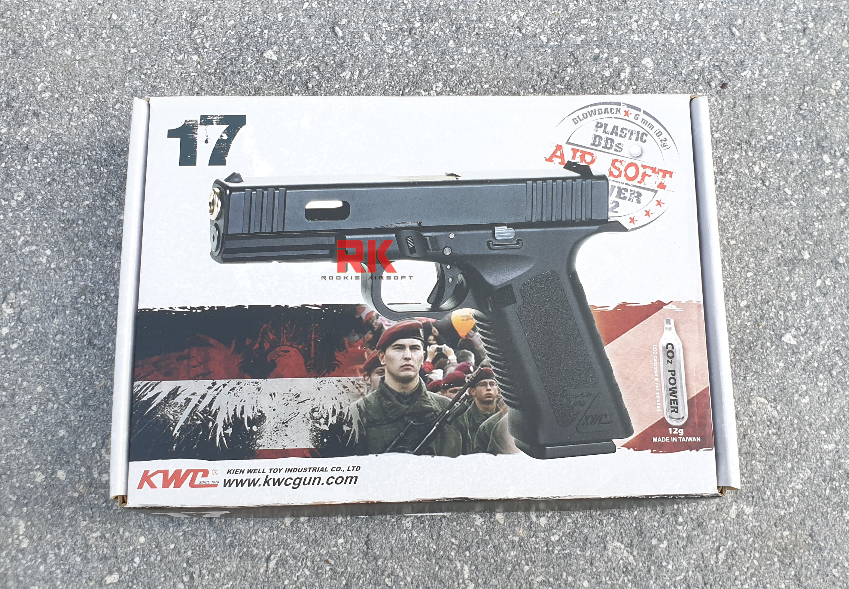 KWC Glock 17 Co2 GBB