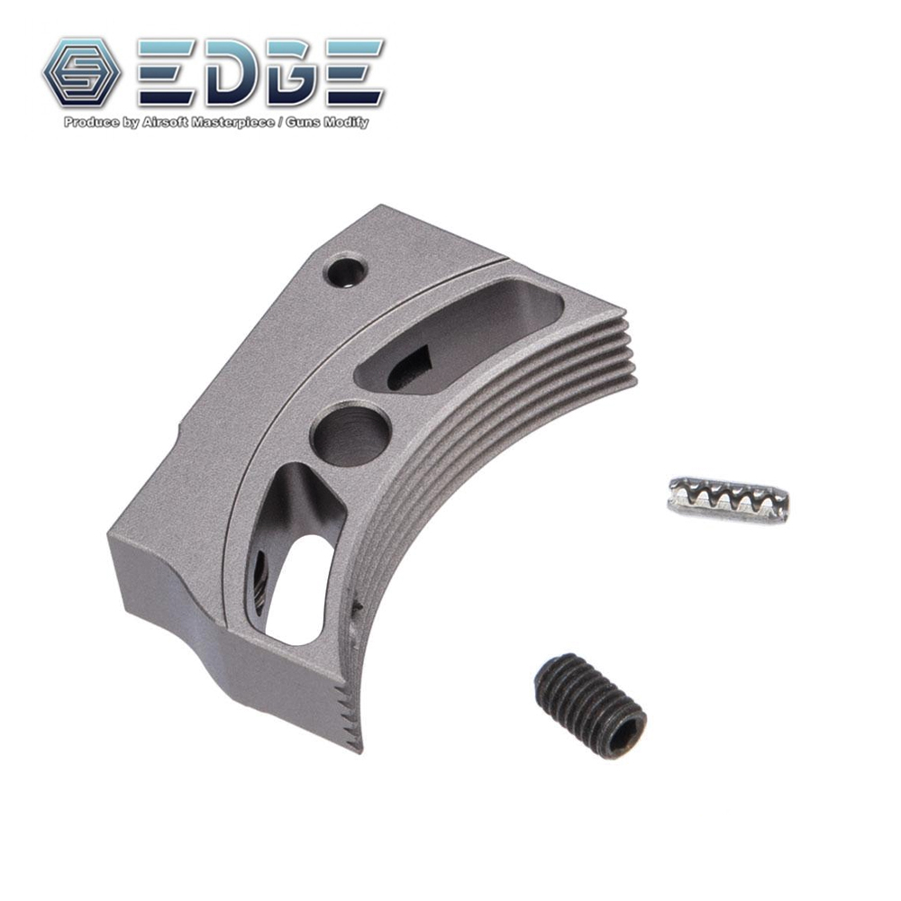 EDGE Custom "S2" Aluminum Trigger for Hi-CAPA / 1911 (Grey)