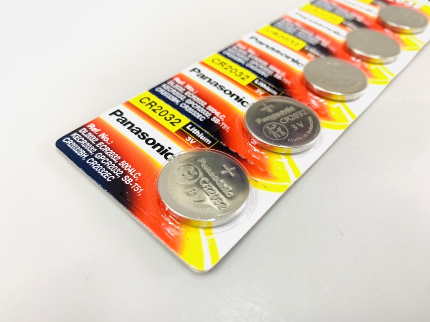 ถ่านกระดุม พานาโซนิค Panasonic (แผง)