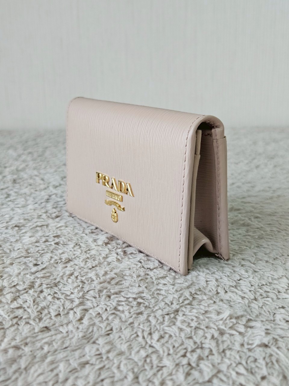 Prada 1MC122 Card Holder สีนู๊ด