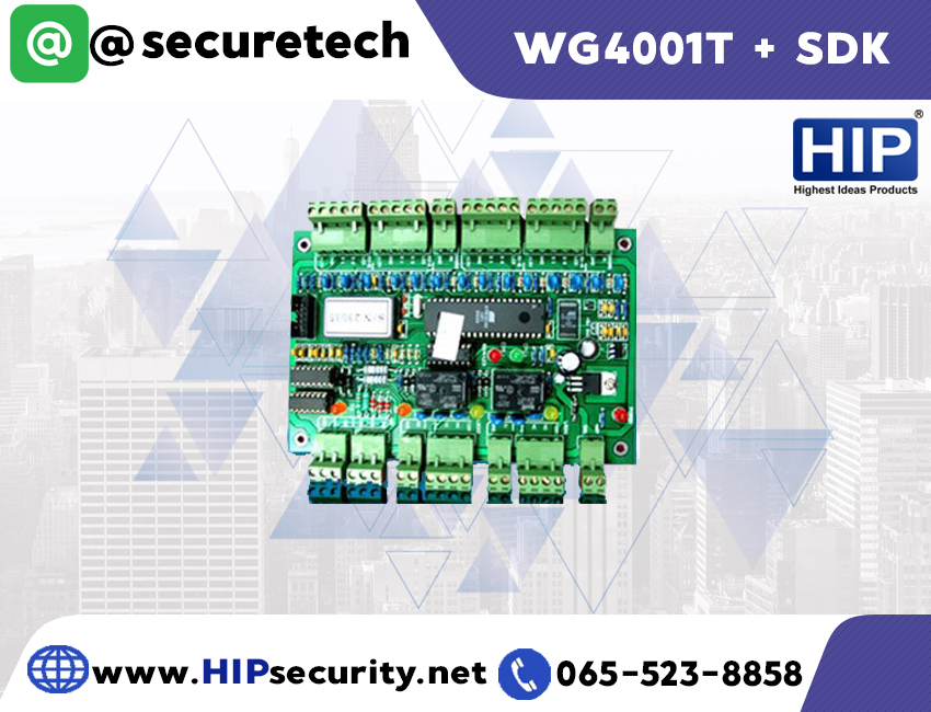 HIP Wiegand Controller รุ่น WG4001T + SDK