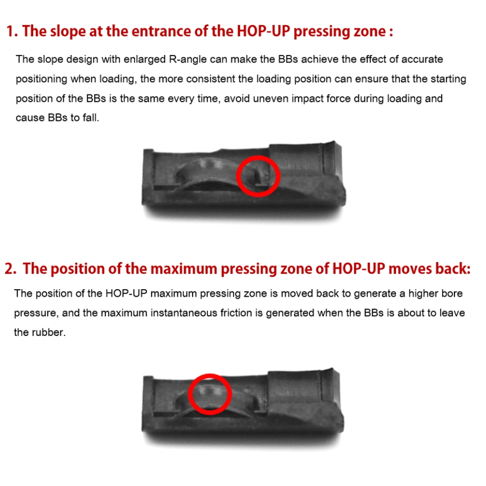 TNT H.L.R. 60° (2pcs) GBB Hop Up Bucking