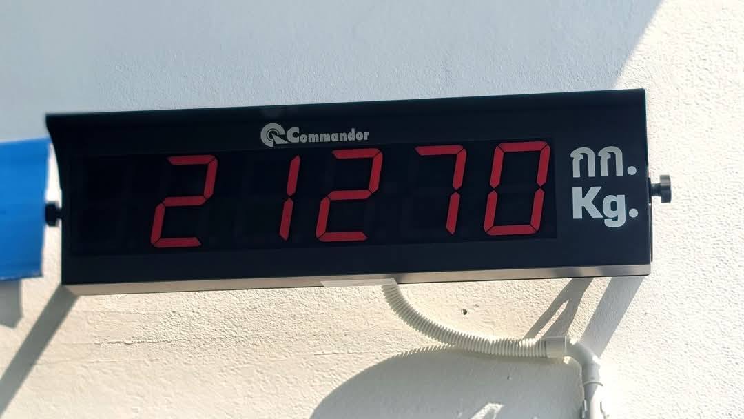 Commandor เครื่องชั่งรถบรรทุก พิกัด80ตัน ขนาด3x18เมตร HP09