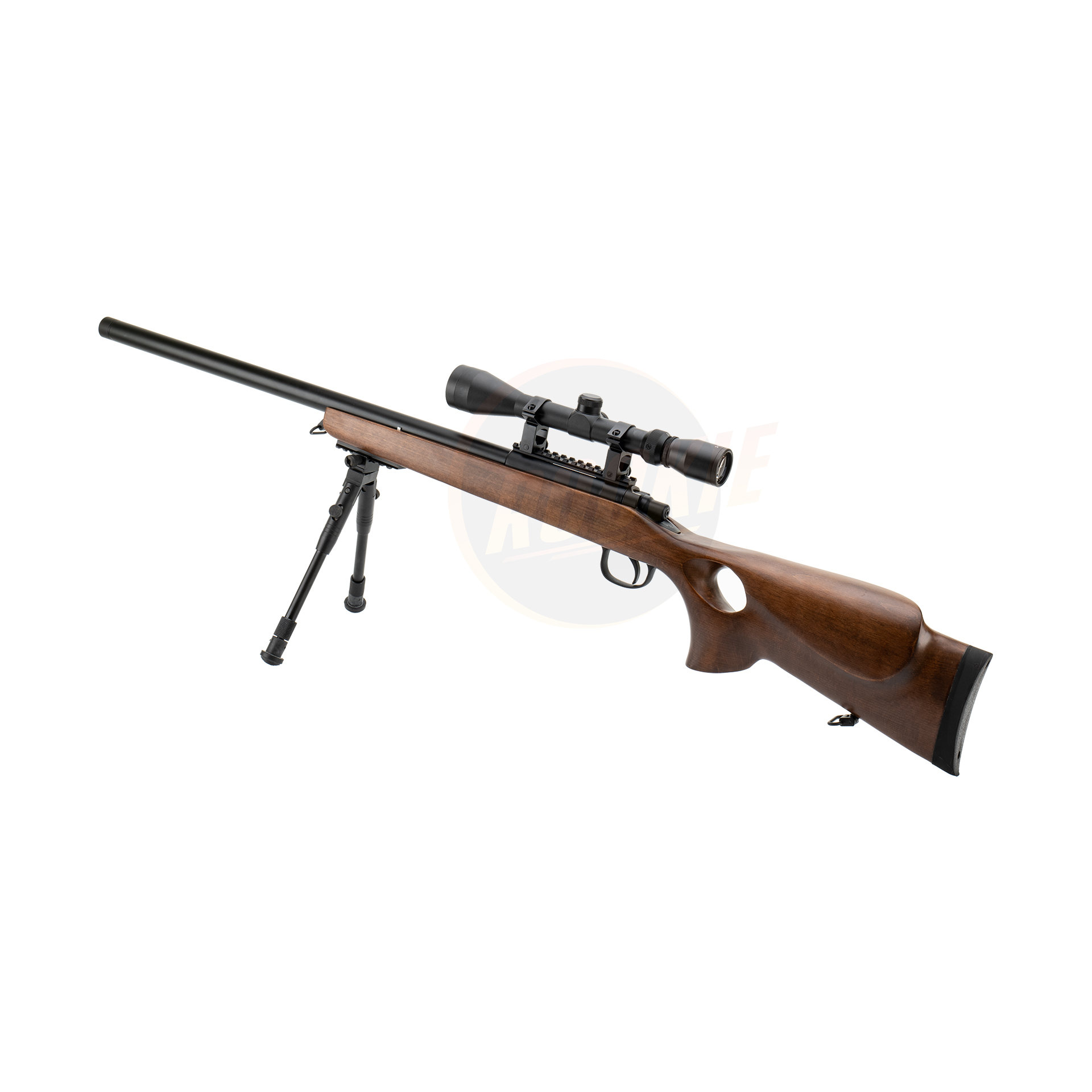 Double Bell 204-1 VSR-10 Varmint Thumbhole Air Cocking - Real Wood