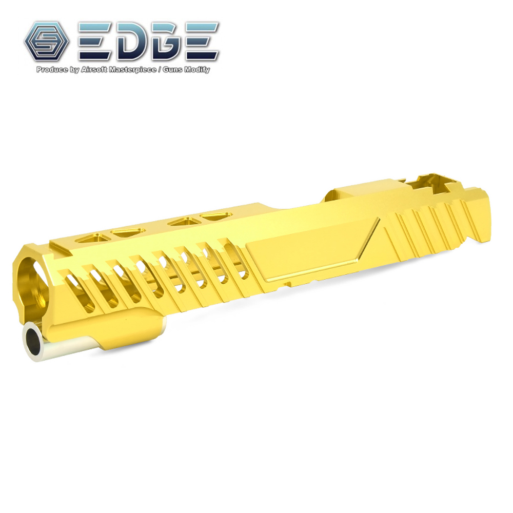 EDGE Custom "RAZOR" Aluminum Standard Slide for Hi-CAPA / 1911 (Gold)