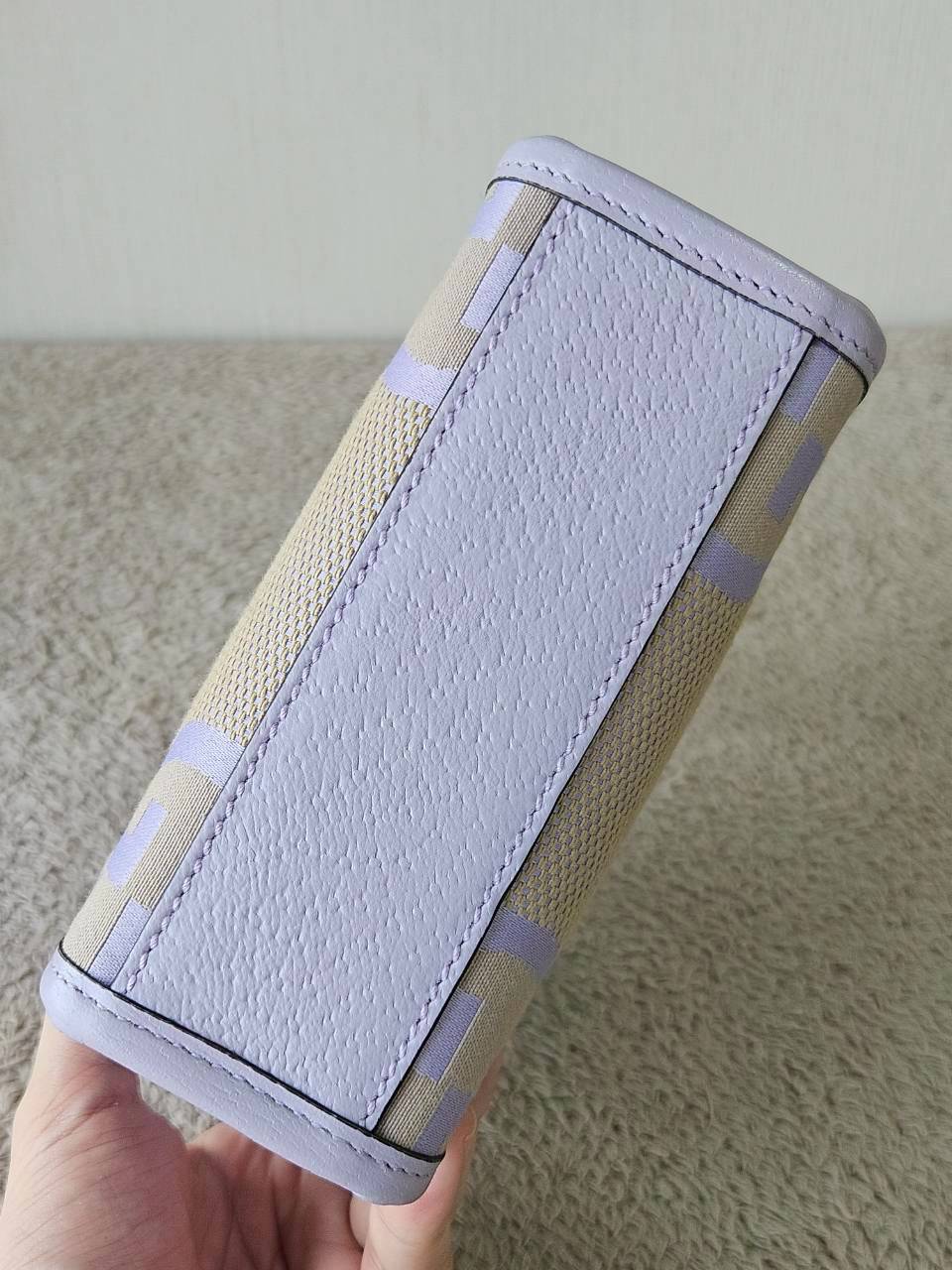 Gucci Jumbo GG Canvas Vertical Mini Tote