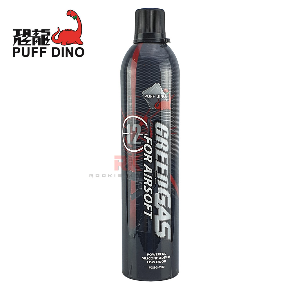 Puff Dino Green Gas Classic 12kg