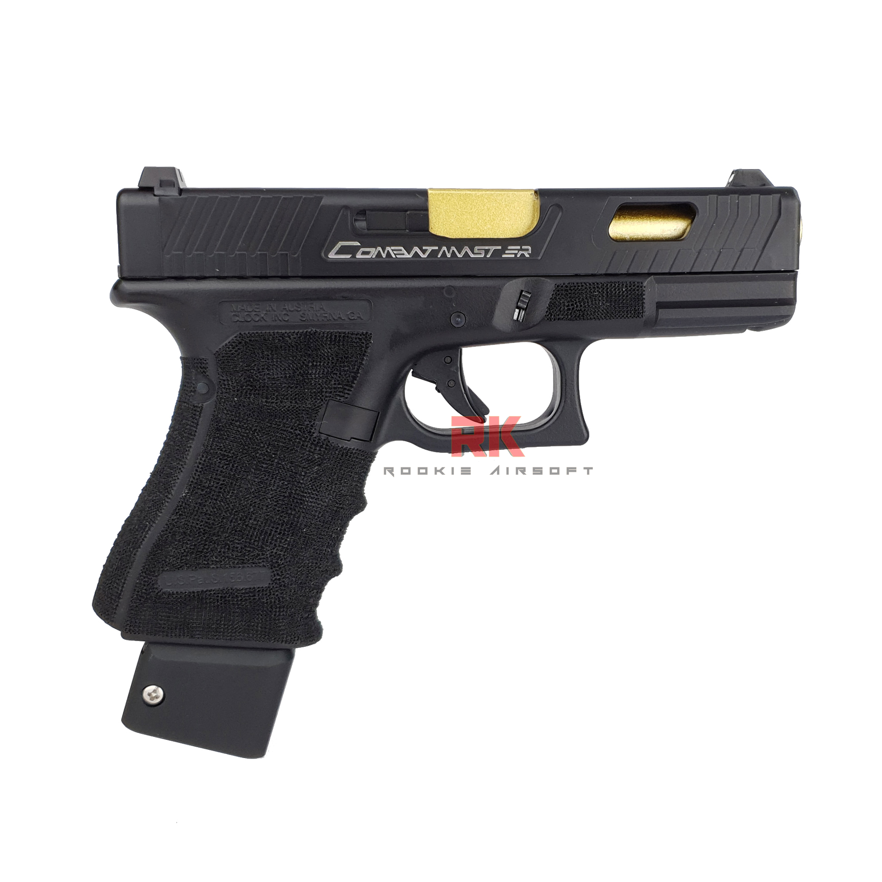 Double Bell 772E Glock 19 TTI Combat Master GBB - Black
