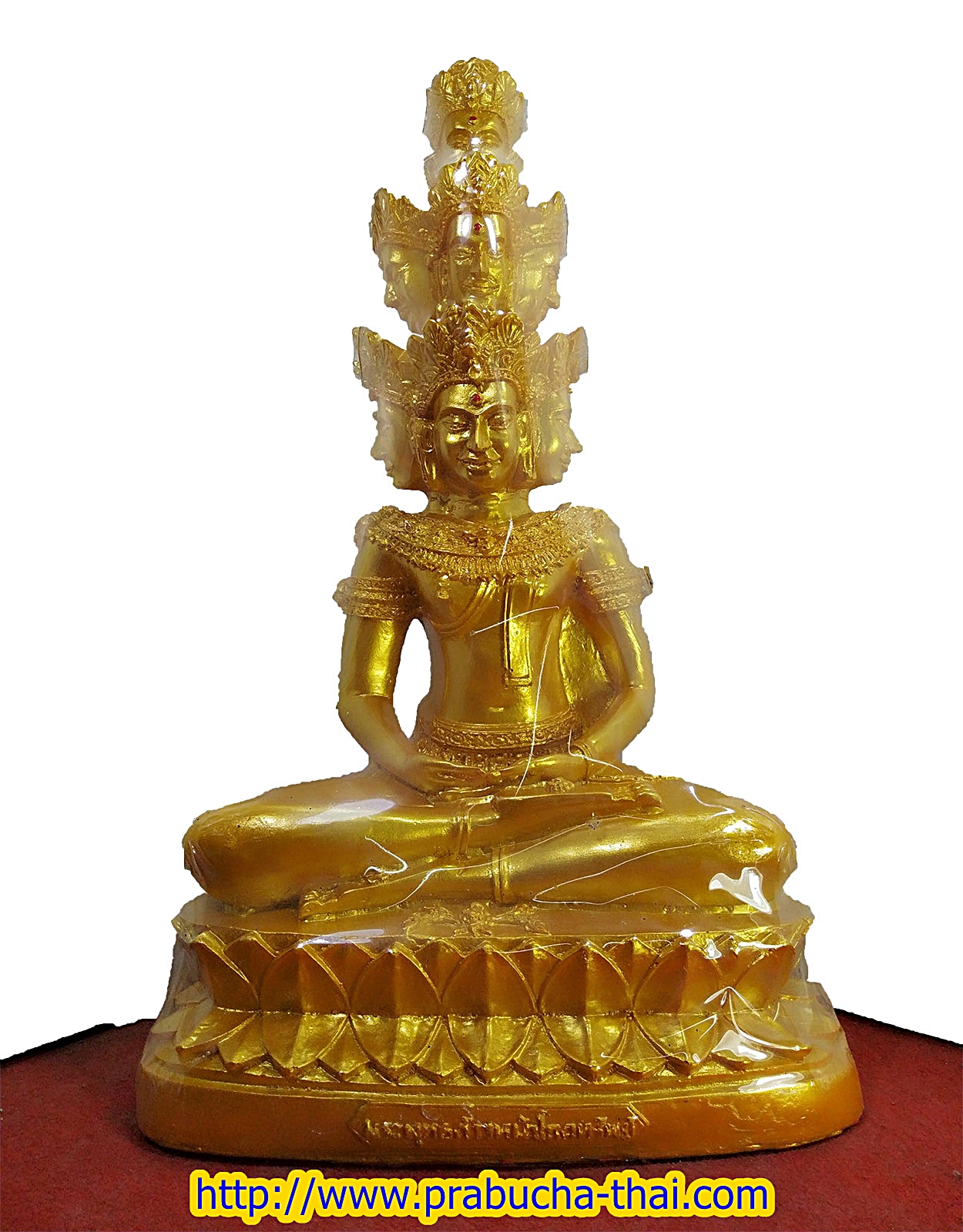พระเศรษฐีนวโกฎิ ทรงสูง เก้าพระพักษ์ หน้าตัก9 นิ้ว เนื้อเรซิ่น