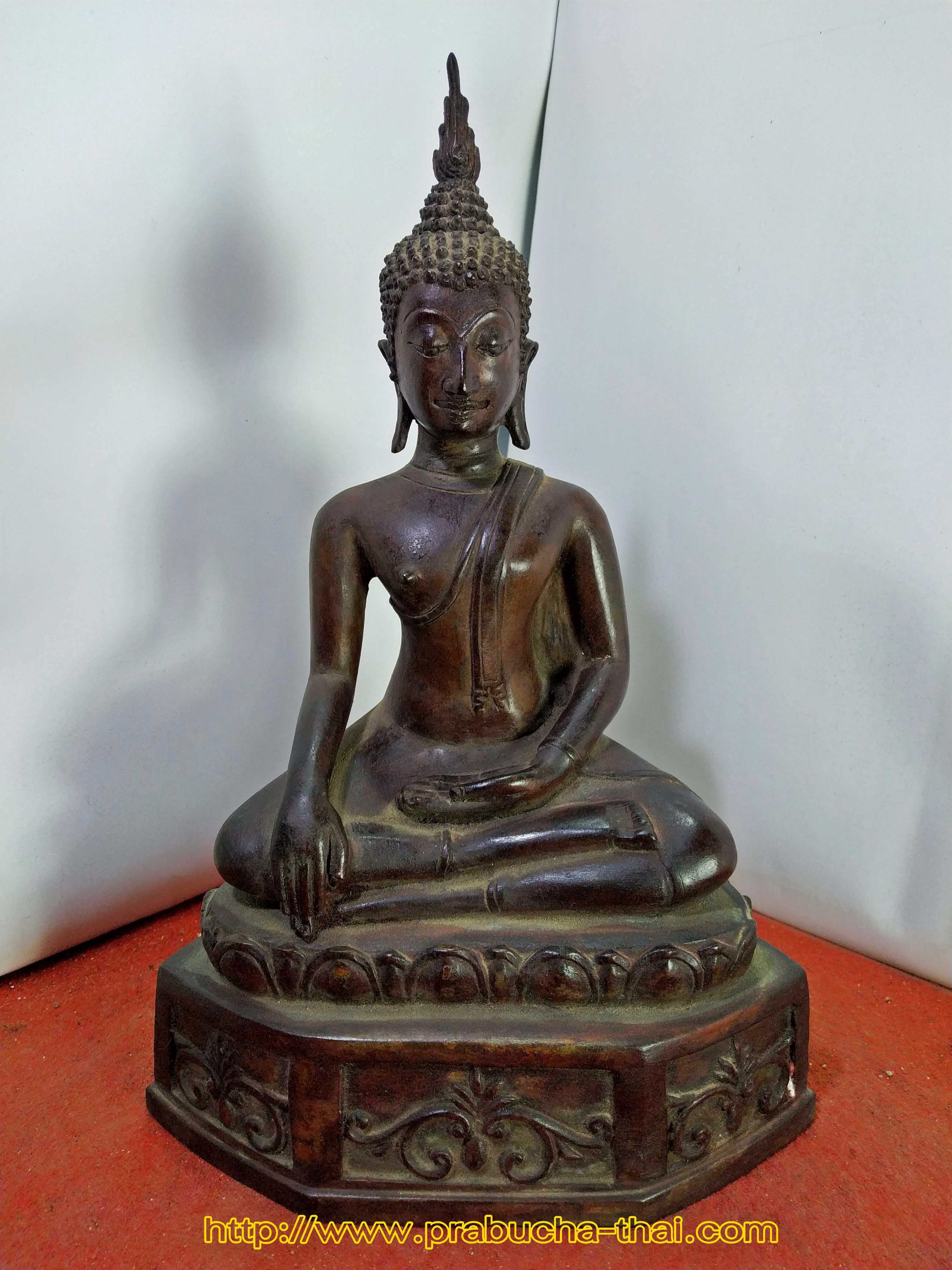 พระพุทธสุโขทัย หน้าตัก 5 นิ้ว เนื้อสำริด