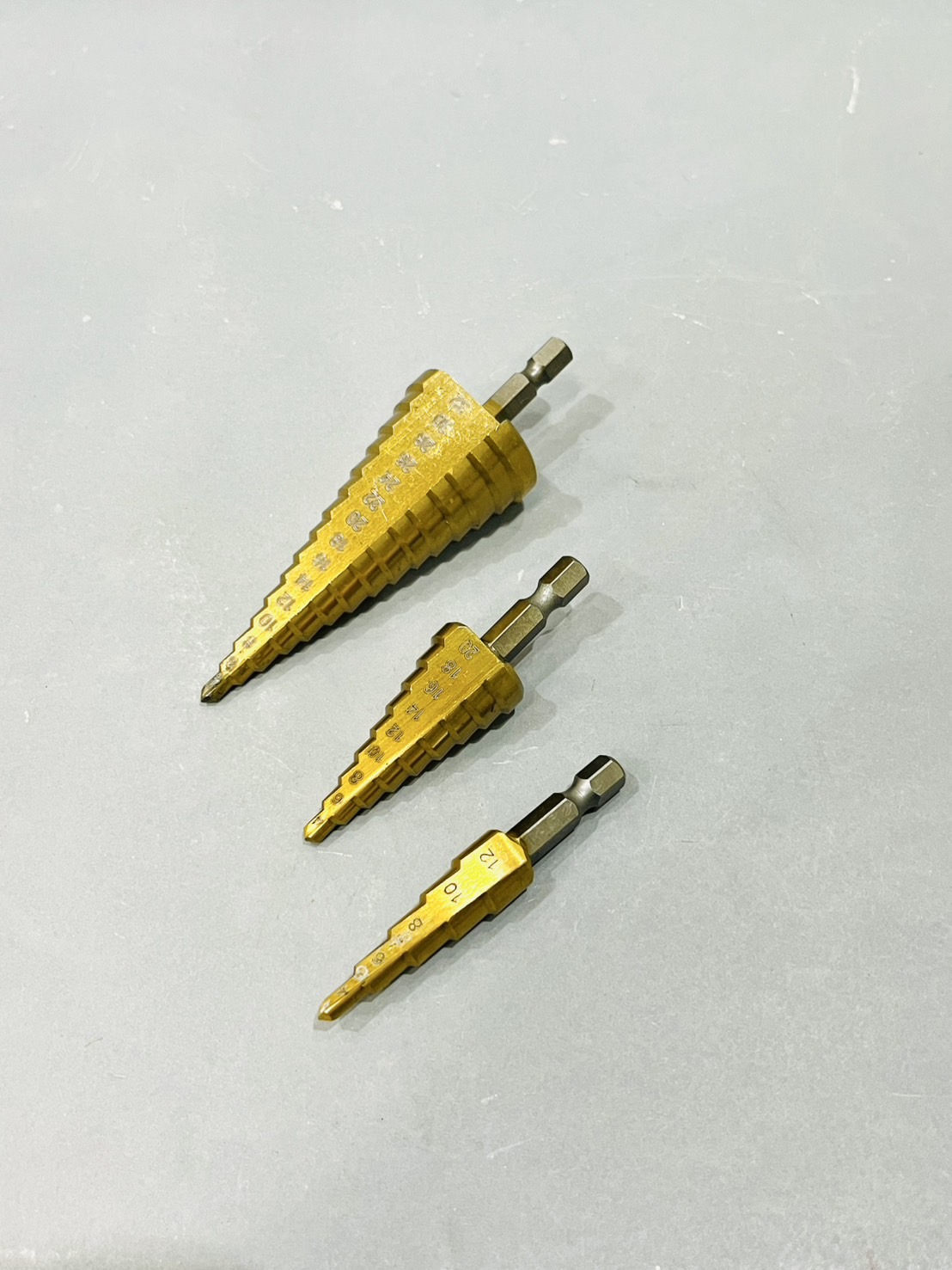 ดอกสว่านสเต็ป(ดอกขยายรู) 3ตัวชุด