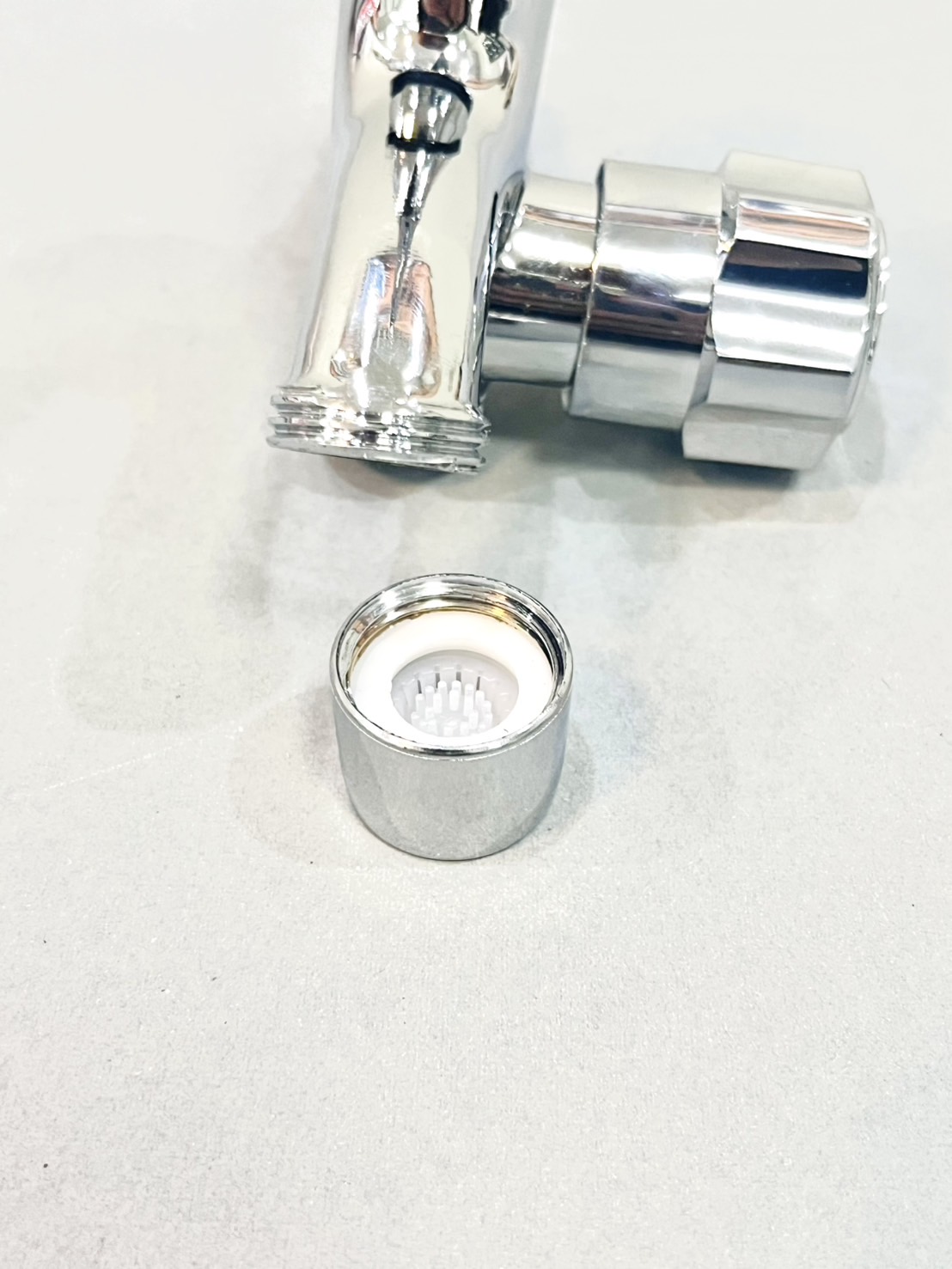 ก๊อก 2หัว คอสั้น หางปลา รุ่นถุง