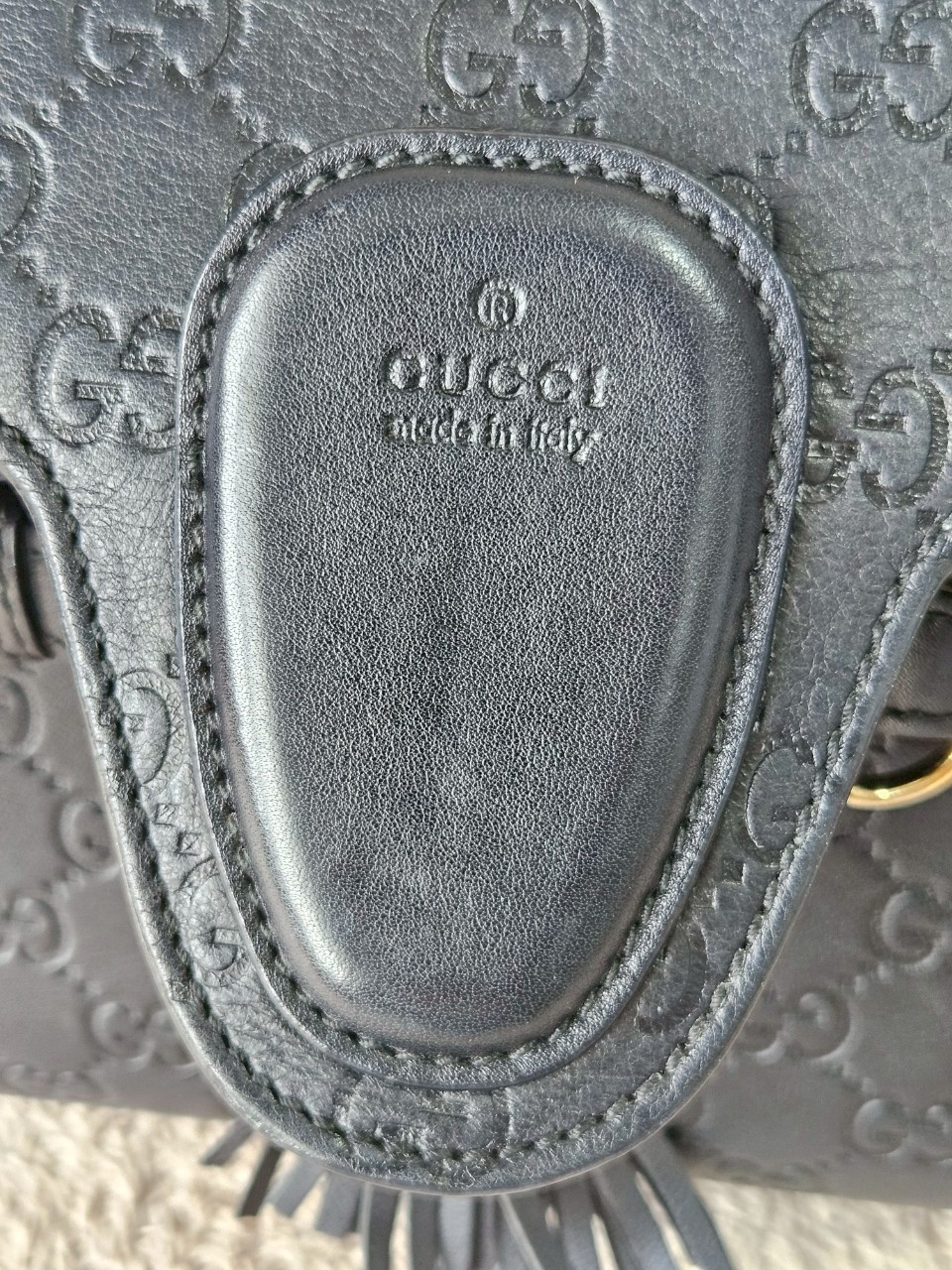 Gucci 295402 Emily Guccissima Medium