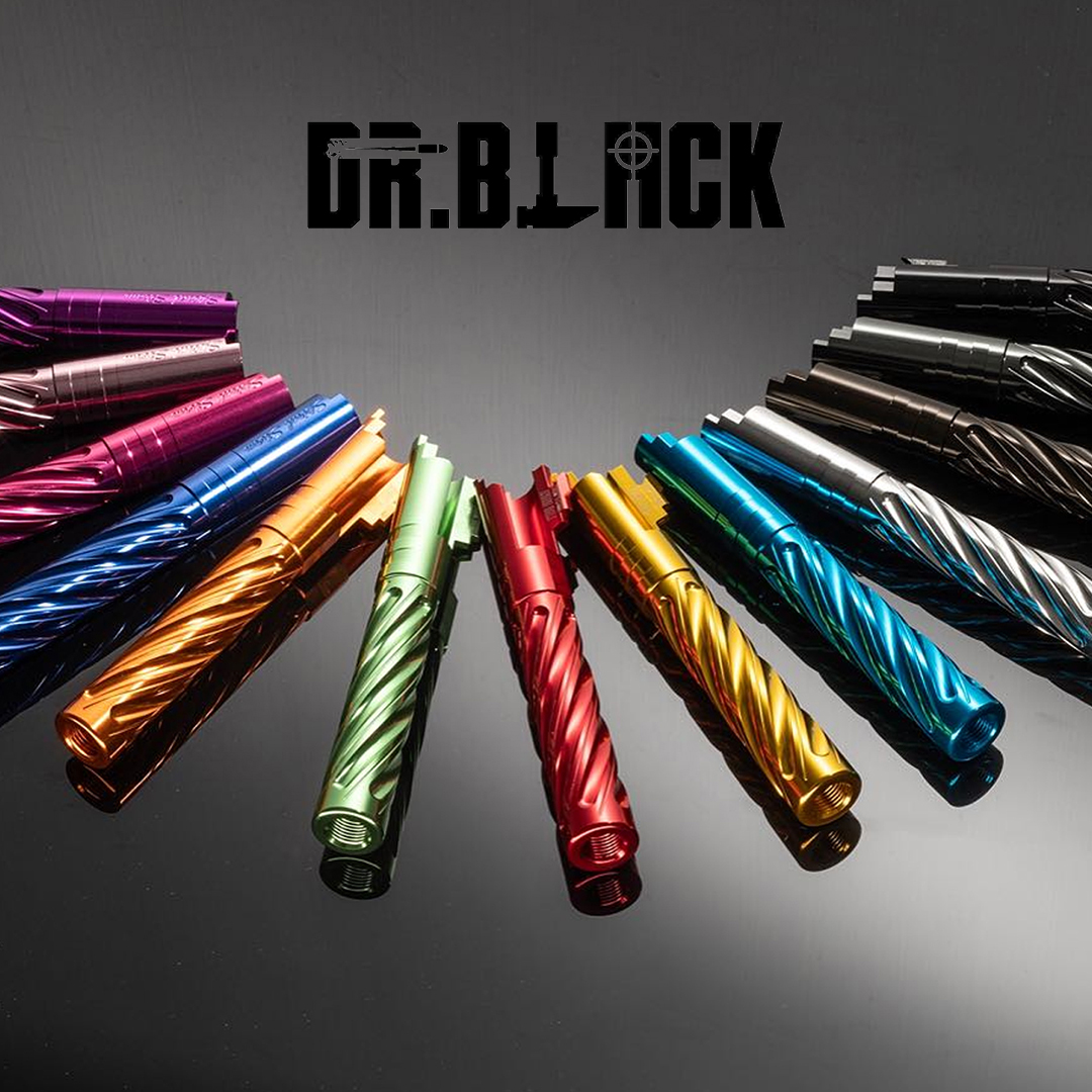 DR.BLACK Spiral Storm 4.3 Aluminum Outer Barrel