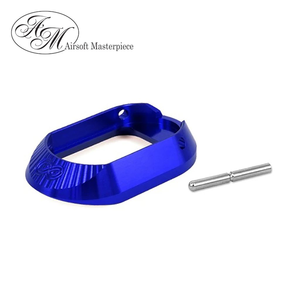 Airsoft Masterpiece Infinity Magwell for AA IPSC Standard Rule Type 2 (Blue)