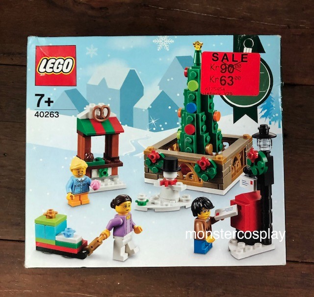 Lego 40263 Christmas Town Square Set เลโก้แท้ ของเล่น ของสะสม