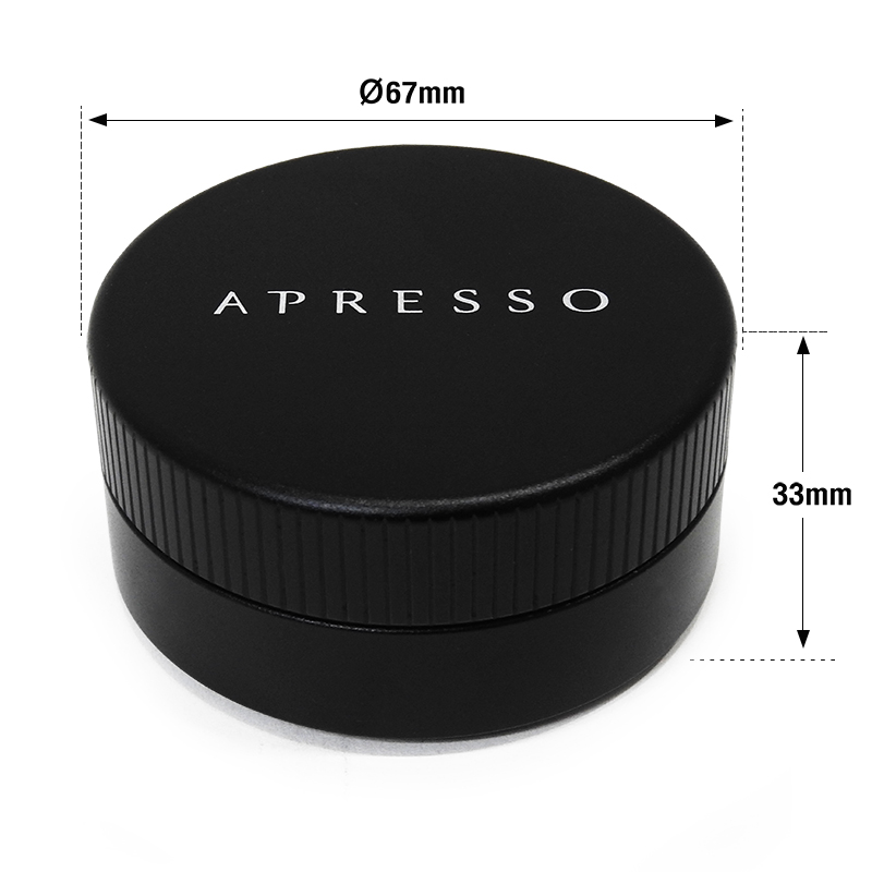APRESSO GRAVITY Macaron, coffee spreader, 58mm., 4 blades spreader