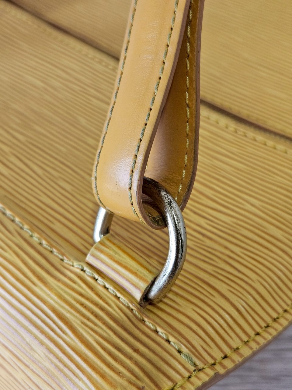 LV Yellow Epi Mabillon Backpack