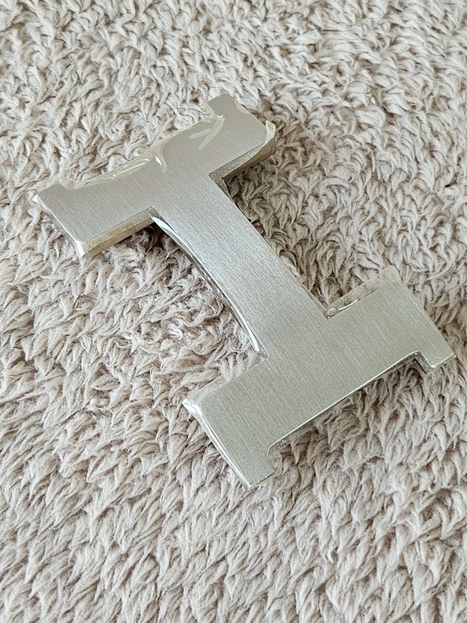 Hermes belt 42mm size85 เอว33-34.5 สายสีแดง/โอรส