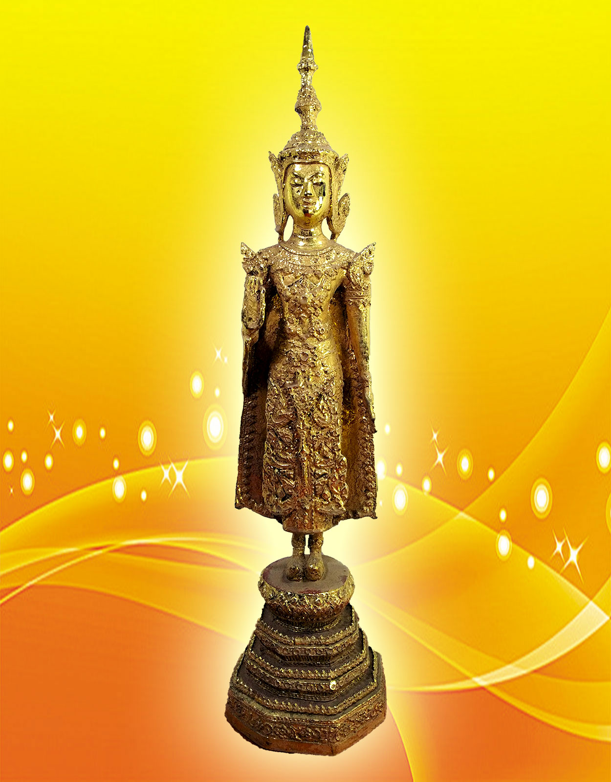 พระรัตนะ ปางห้ามญาติ ประจำวันสำหรับผู้ที่เกิดวันจันทร์