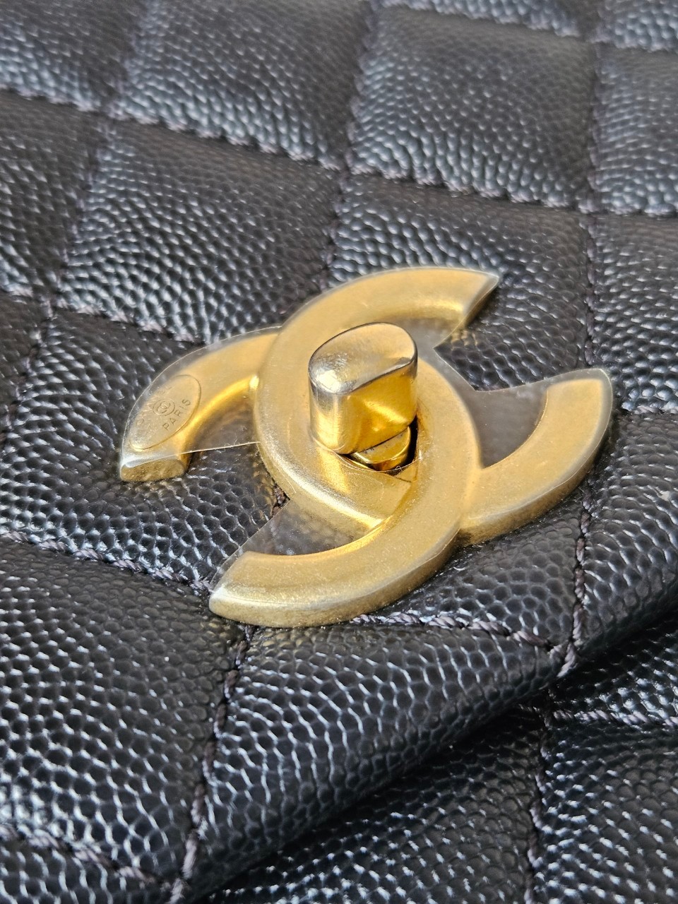 Chanel Coco 10.5 Caviar Lizard holo26