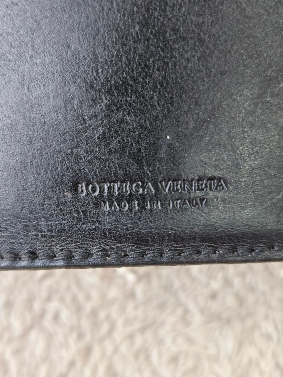 Bottega Money Clip สีดำ