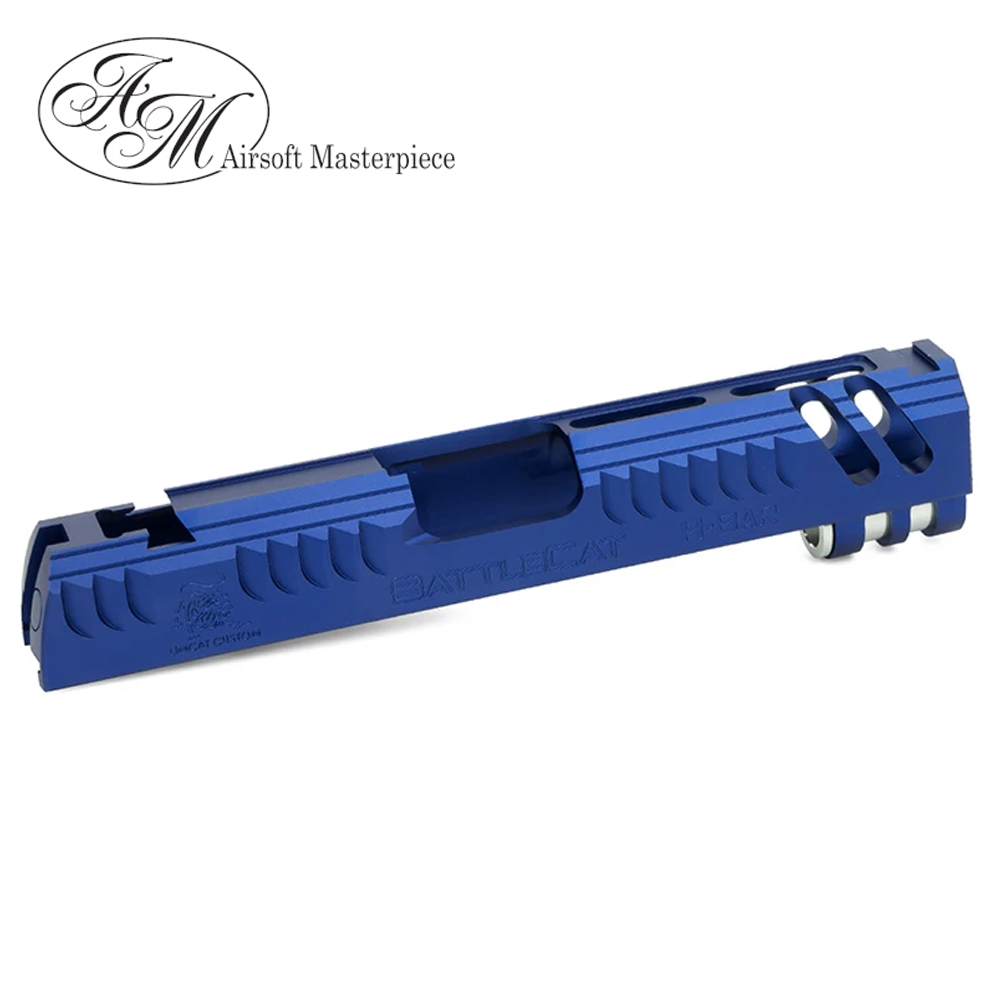 Airsoft Masterpiece Limcat Battlecat 4.3 Standard Slide for Hi-CAPA (Blue)