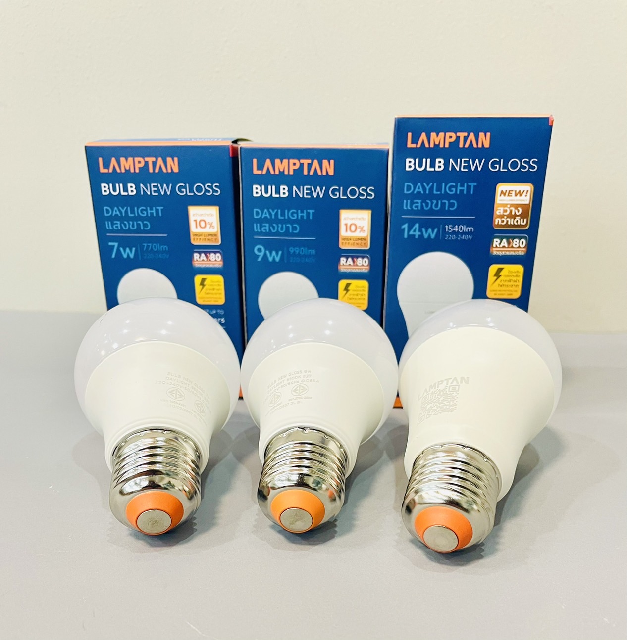 หลอด LED แสงขาว แลมป์ตั้น