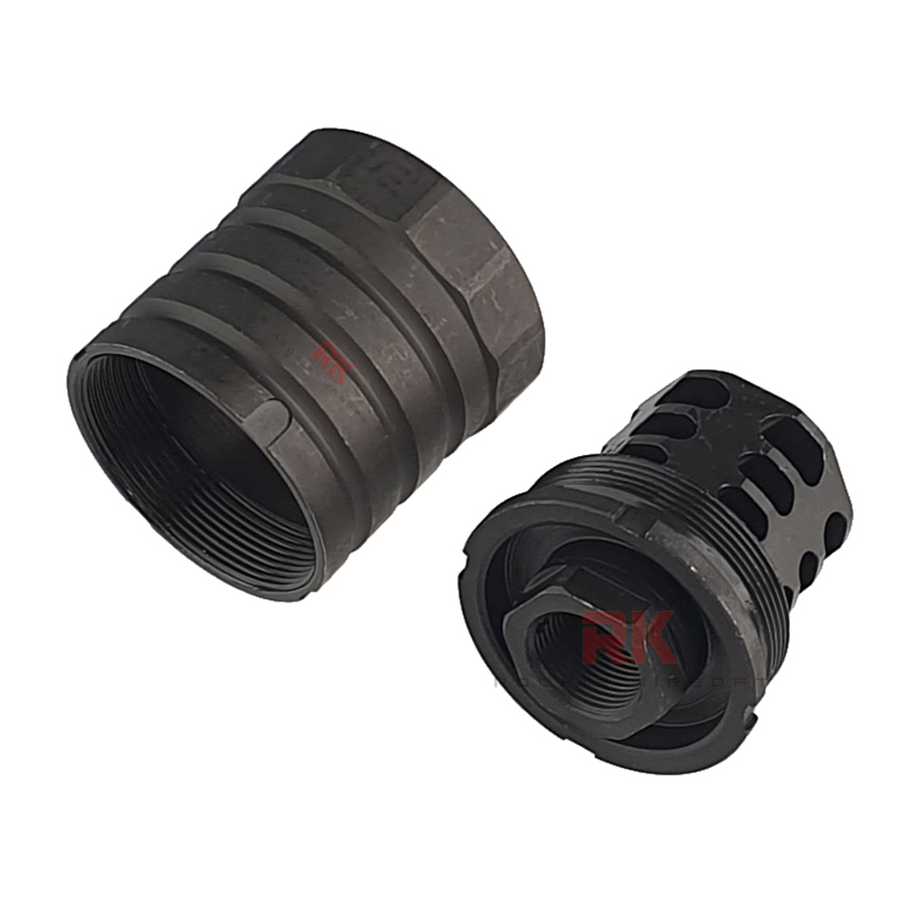 5KU 360 X37 Muzzle Brake with Blast Shield 14mm CCW (5KU-337)