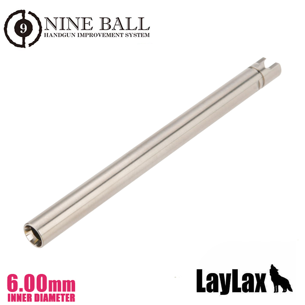 LAYLAX Nine Ball 6.00mm Power Barrel for Hi-CAPA 5.1 (112.5mm)
