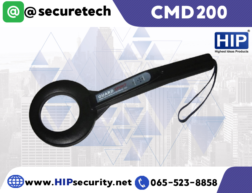HIP เครื่องตรวจจับโลหะ Hand Held Metal รุ่น CMD200