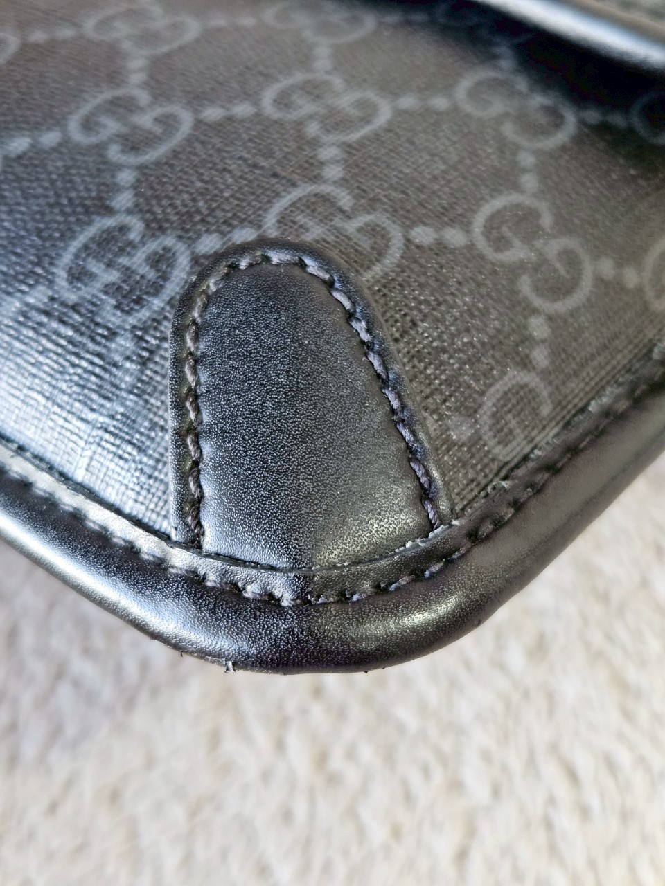 Gucci GG Black Small Beltbag