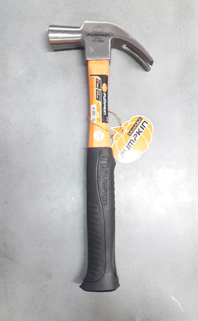 ค้อนหงอนด้ามไฟเบอร์ 27mm พัมคิน 29133