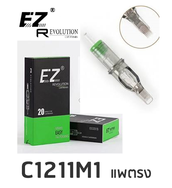 EZ REVOLUTION1211M1 (Magnum M1 แพแบนตรง เบอร์ 11) 0.35 mm.