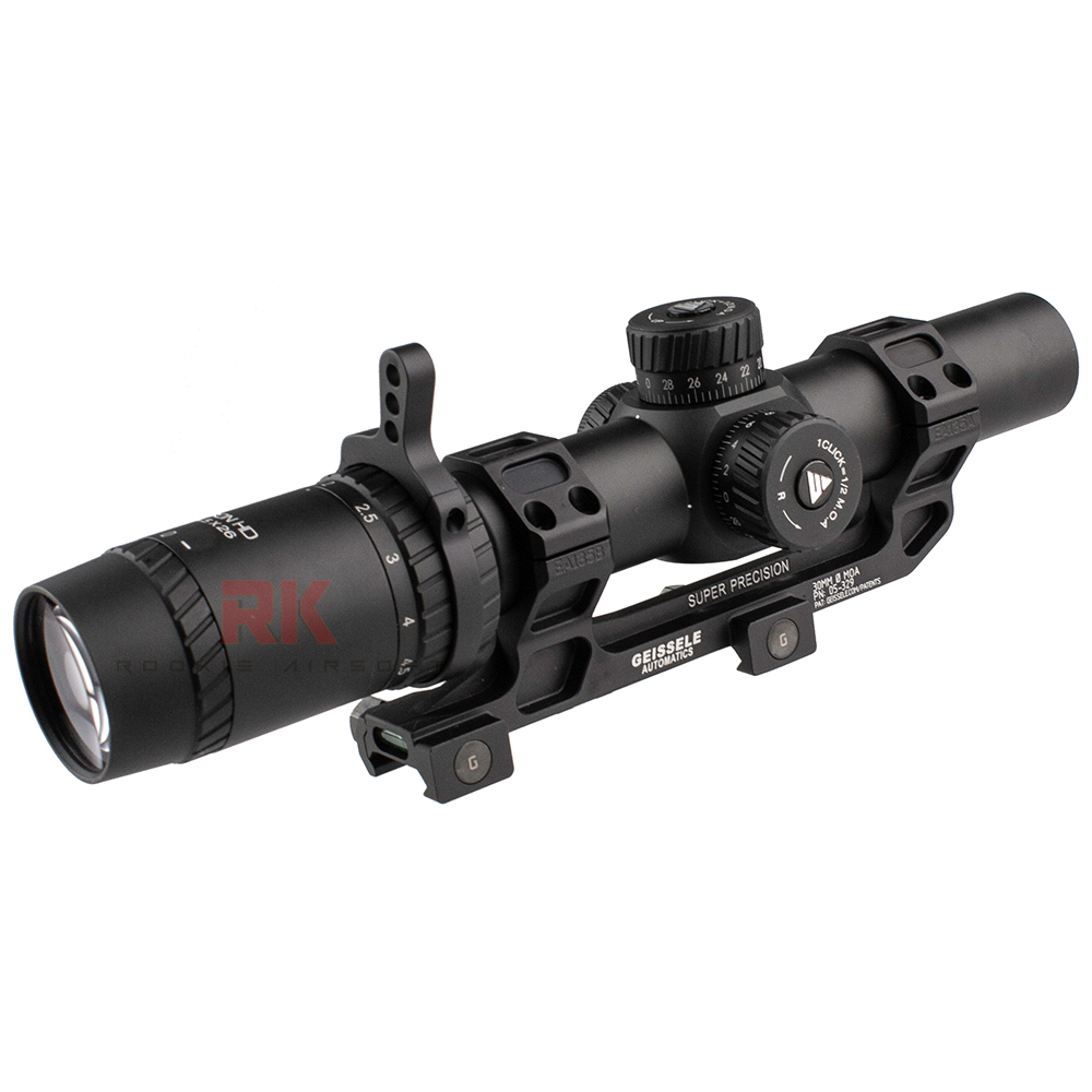 Arrow Optics AIMTAC Vision HD 1-4.5x26mm Rifle Scope (Black)