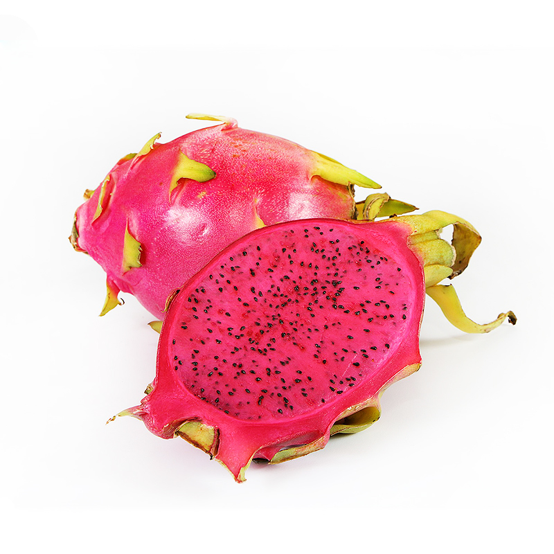 แก้วมังกรอบแห้ง(สูตรไม่มีน้ำตาล) เคี้ยวมัน หอม หวานจากธรรมชาติ น้ำหนัก 100 กรัม (แพ็ค 5 ถุง)