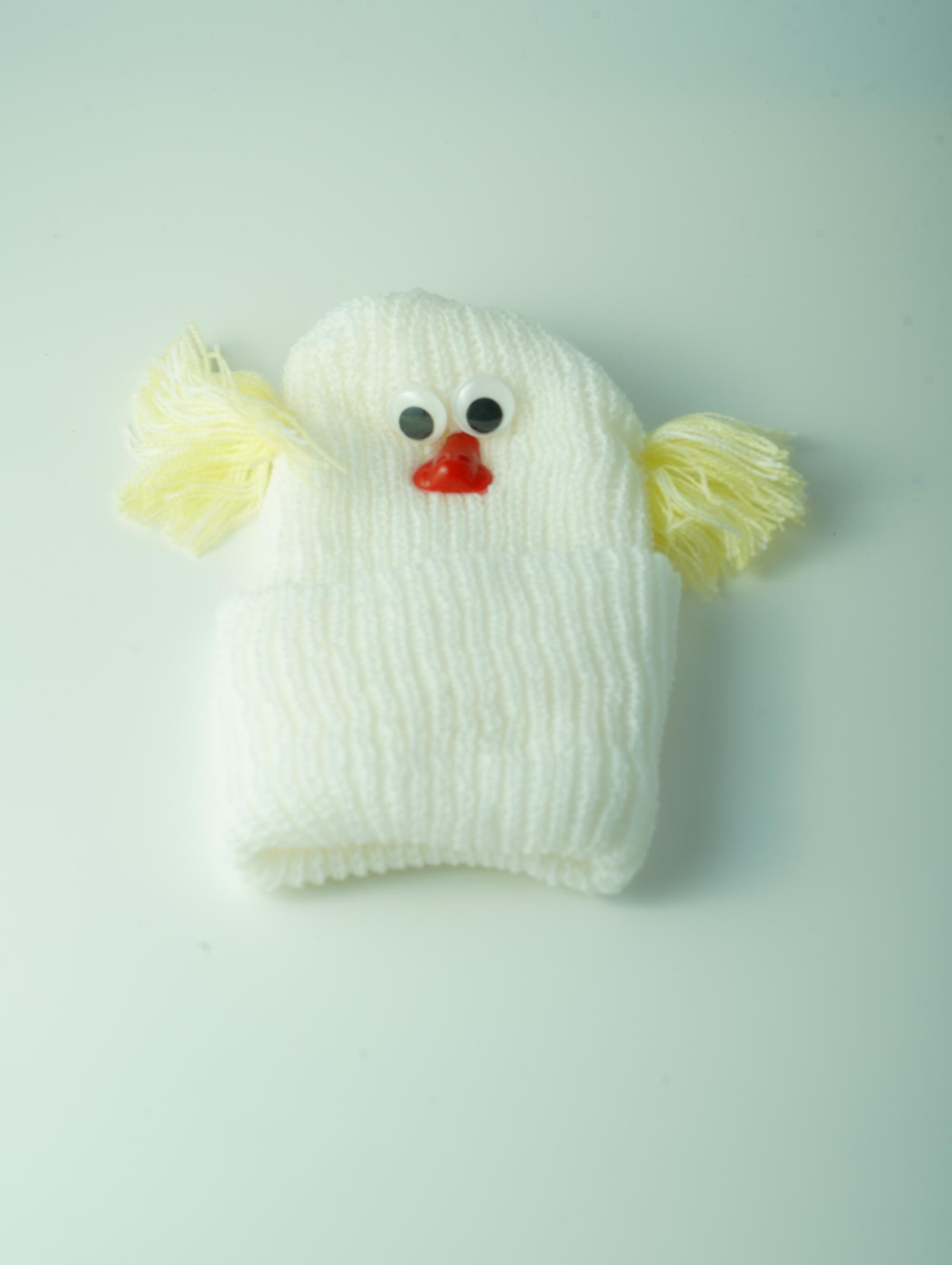 ขายส่ง หมวกไหมพรมเด็กแรกเกิด รุ่นเป็ดพื้นขาว (ราคาต่อโหล) nongnini1988