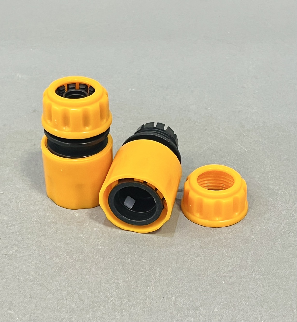 ข้อต่อสายยางสวมเร็ว สีส้ม GG