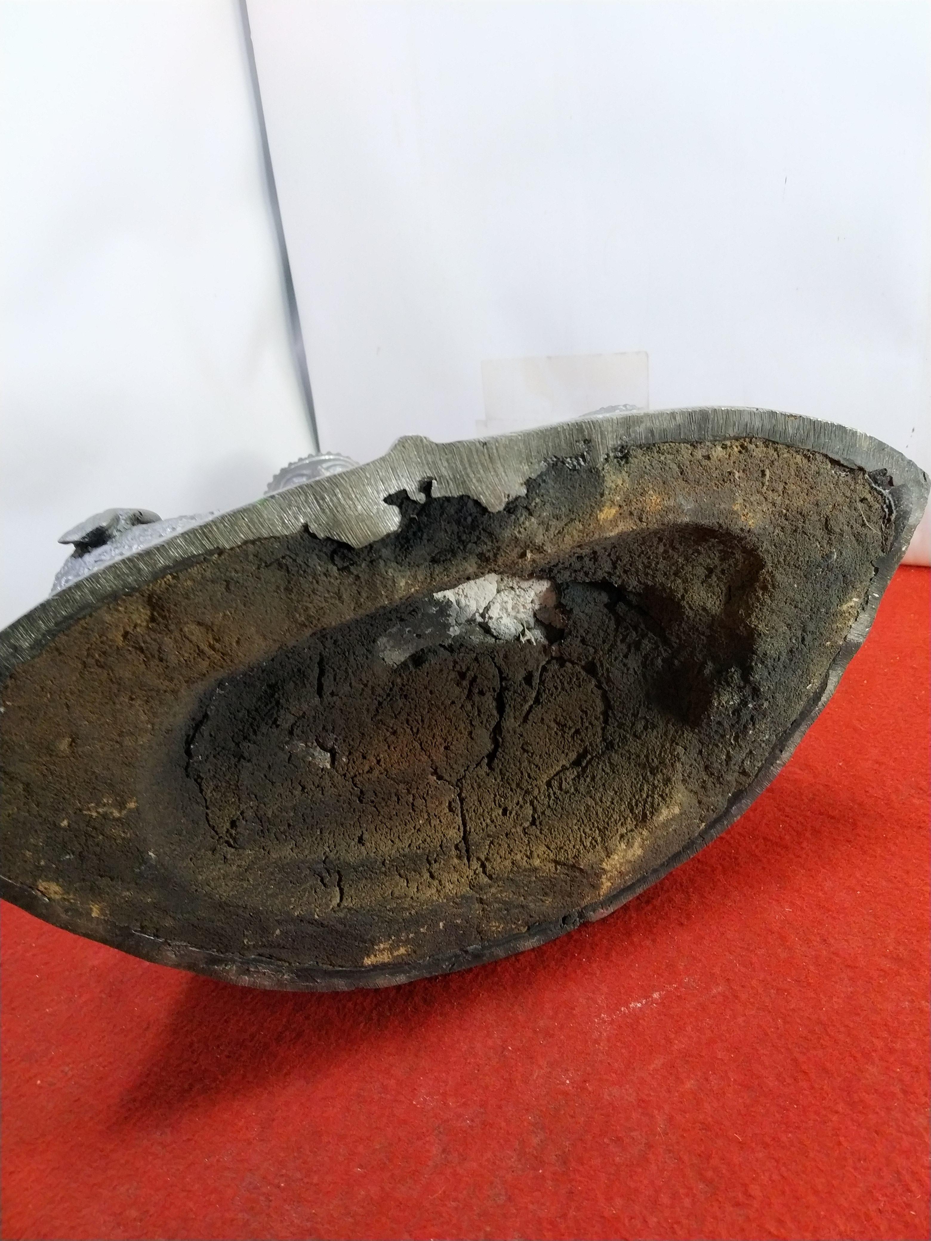 พระอู่ทอง ปางชนะมาร ห่มจีวรลายดอกพิกุลงดงาม หน้าตัก 9 นิ้ว