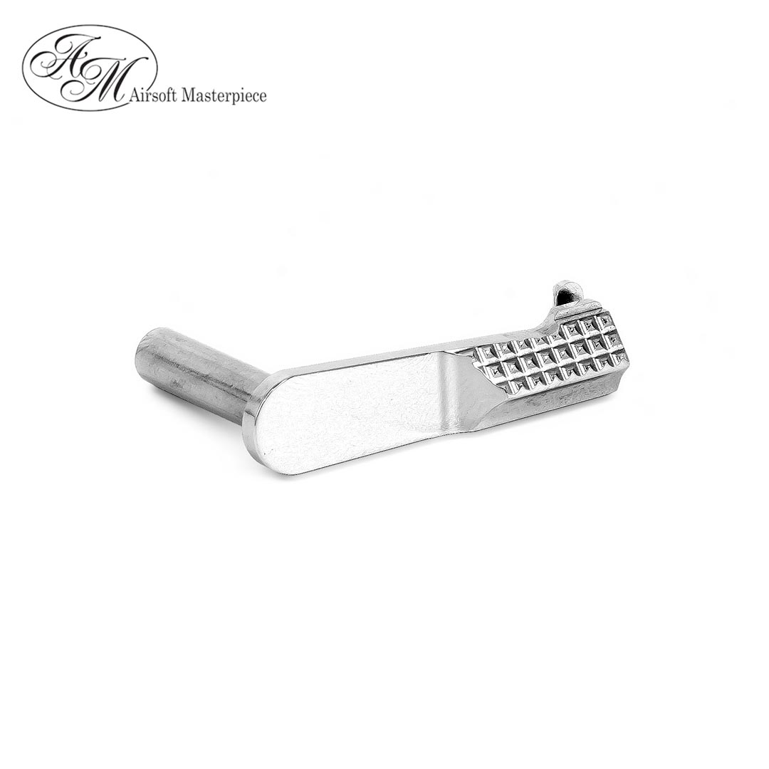 Airsoft Masterpiece CNC Steel Slide Stop Type 4 - Infinity